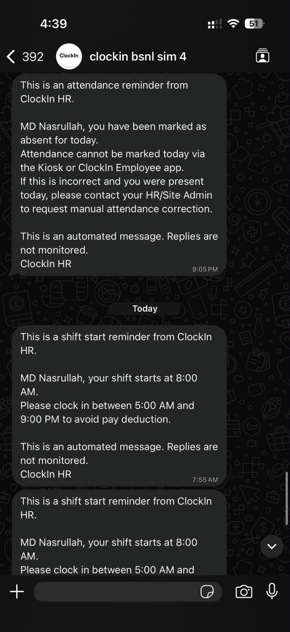 WhatsApp automated follow-up